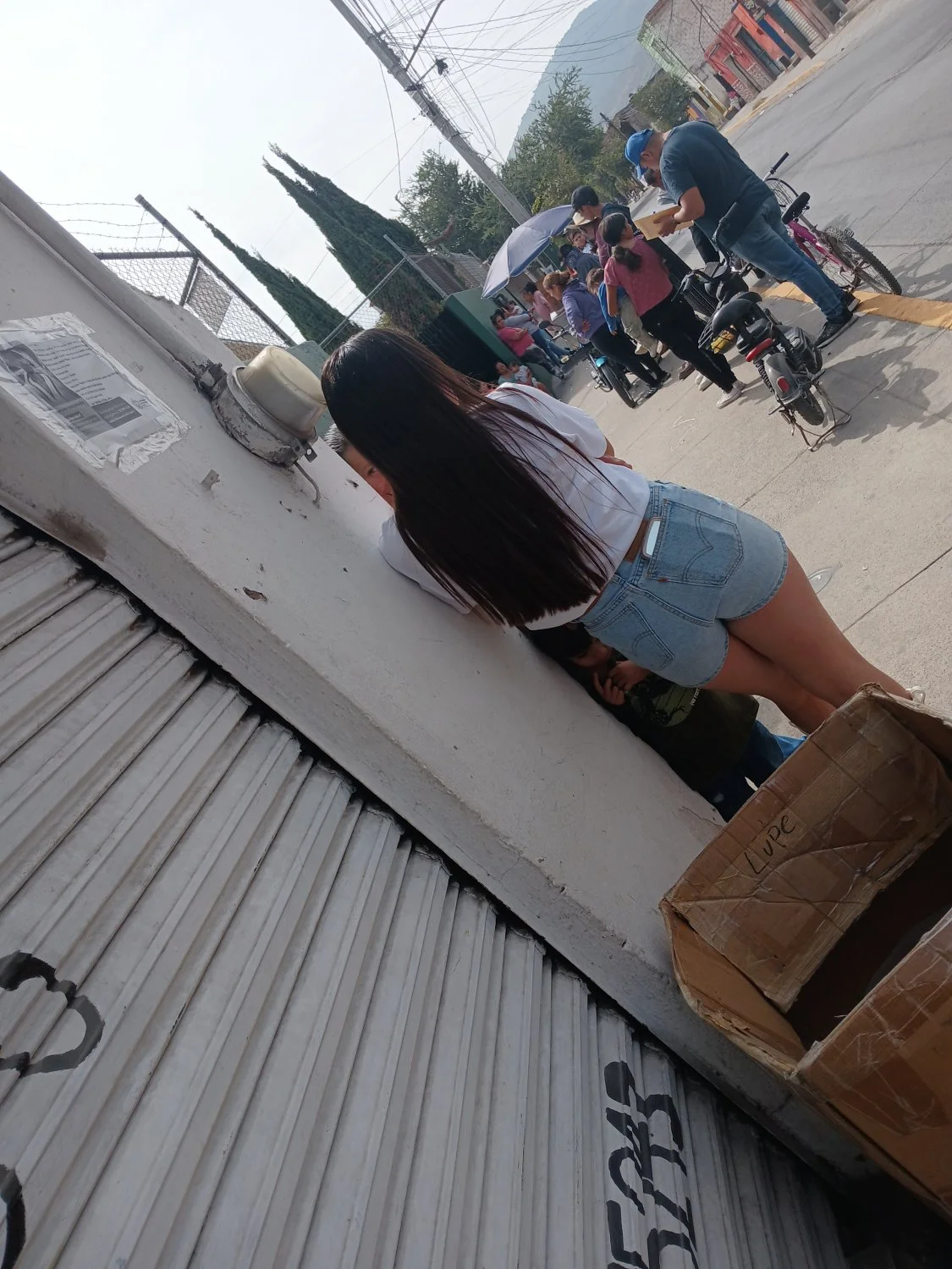 Voyeur Rica nena en shorth 18 años C9 image 12