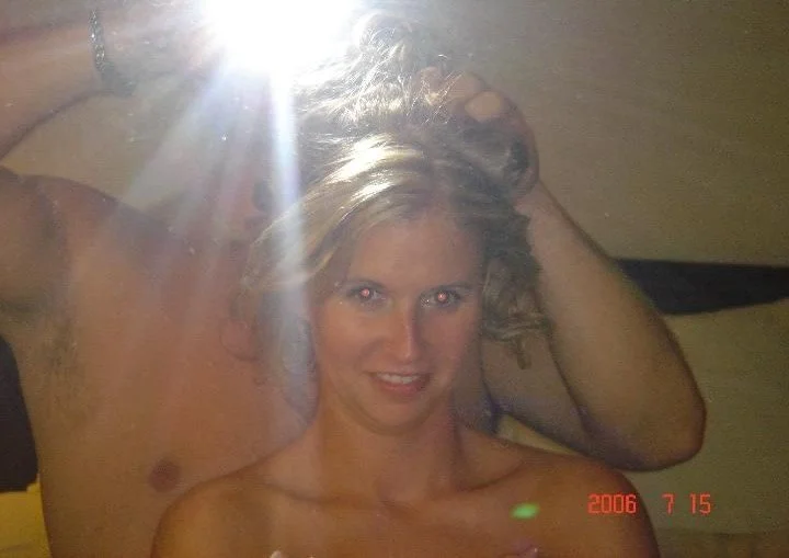 Sexy Blonde Wedding Night image 6