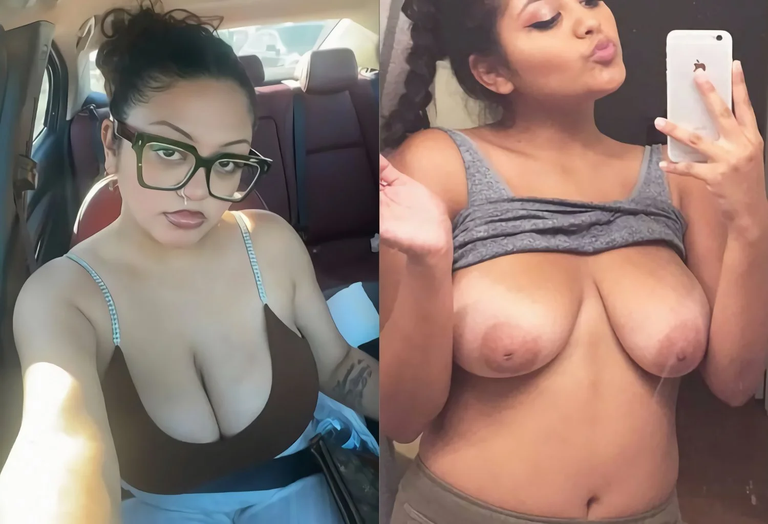 Thick busty Latina gf spy image 9