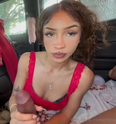 Petite Latina fucked by BBC in the Car Pov cover image