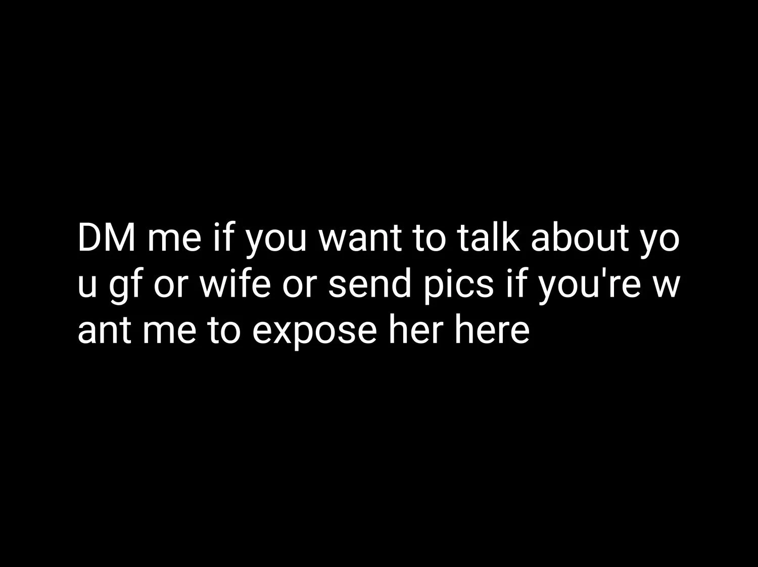 DM me main image