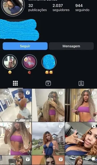 Novinha Famosinha do Instagram Vazou cover image