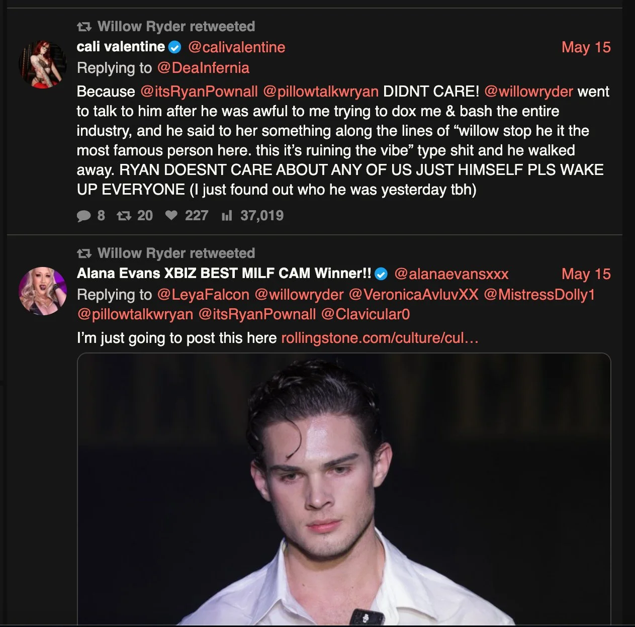 Porn industry beef! image 2