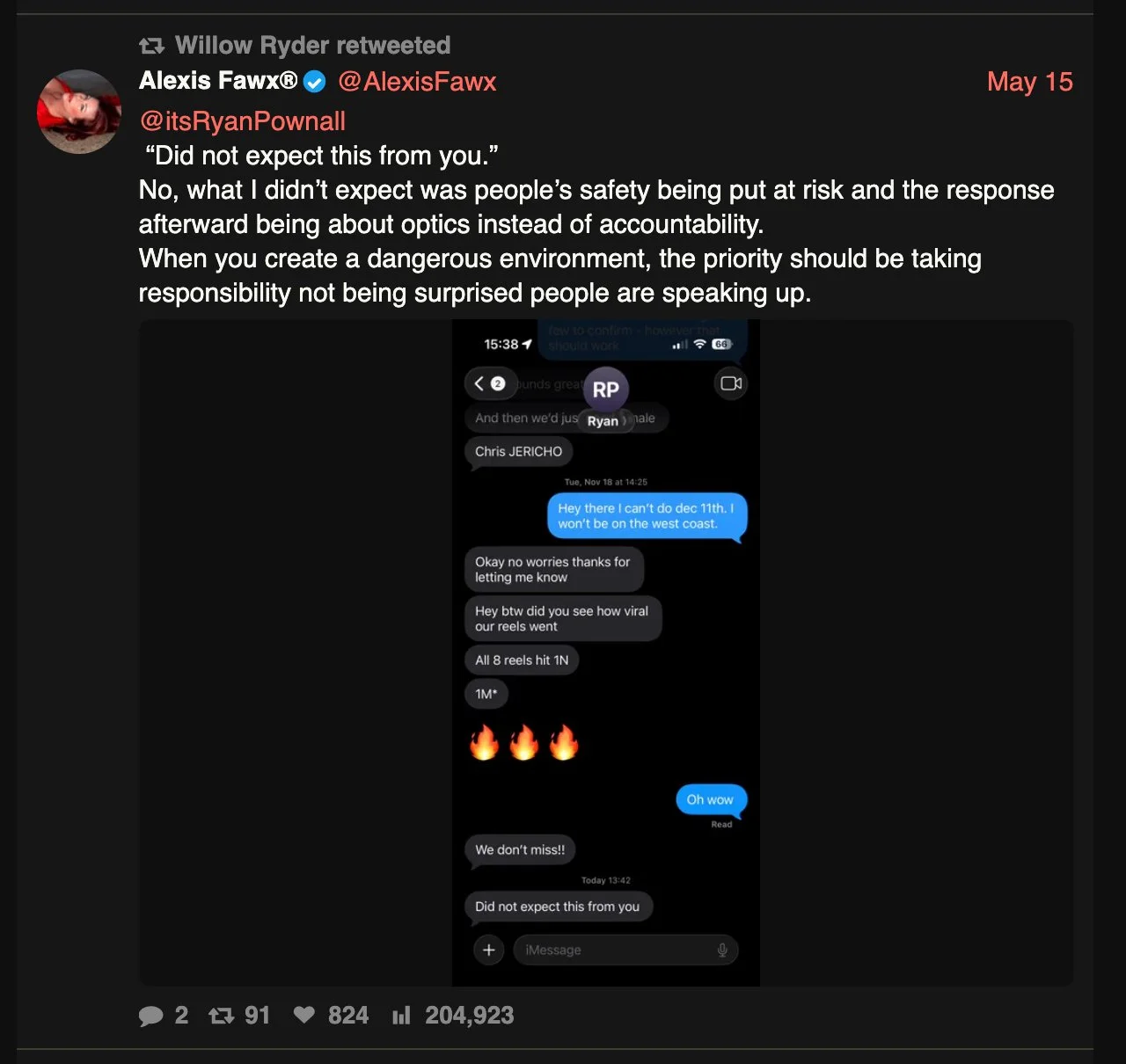 Porn industry beef! image 3
