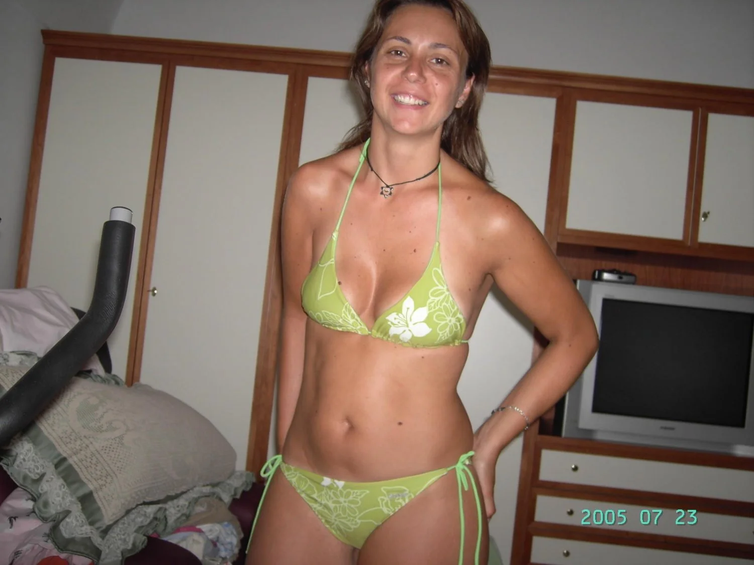 Hot brunette milf image 2