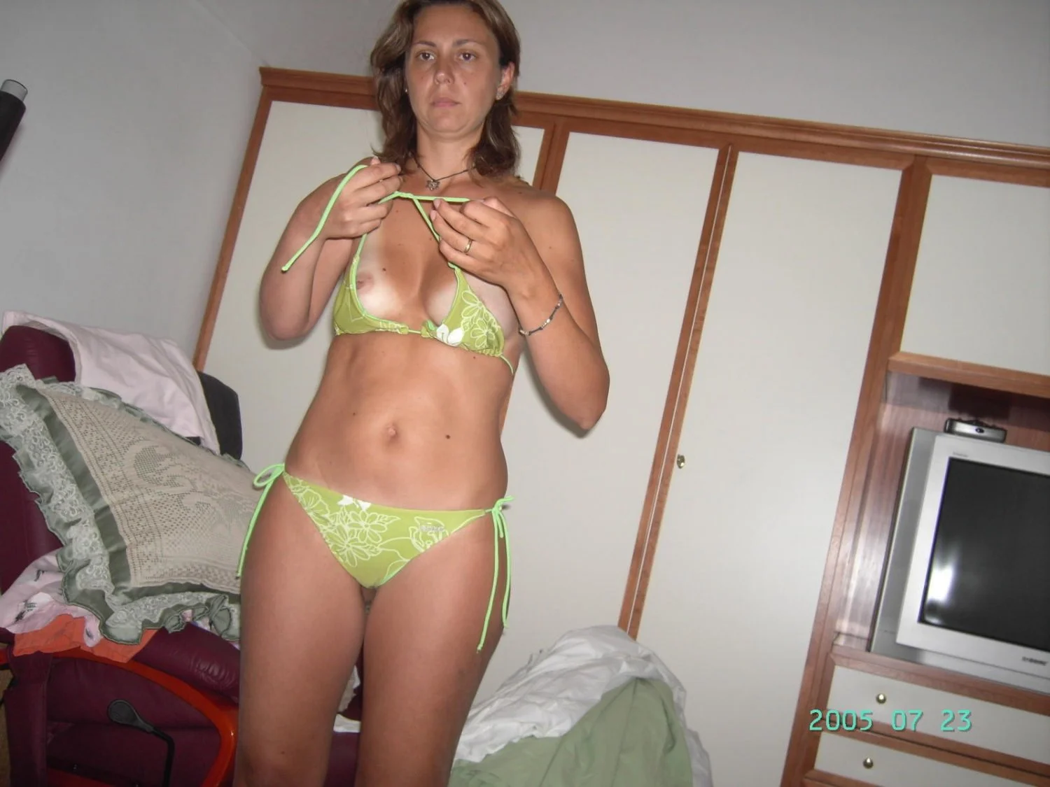 Hot brunette milf image 36