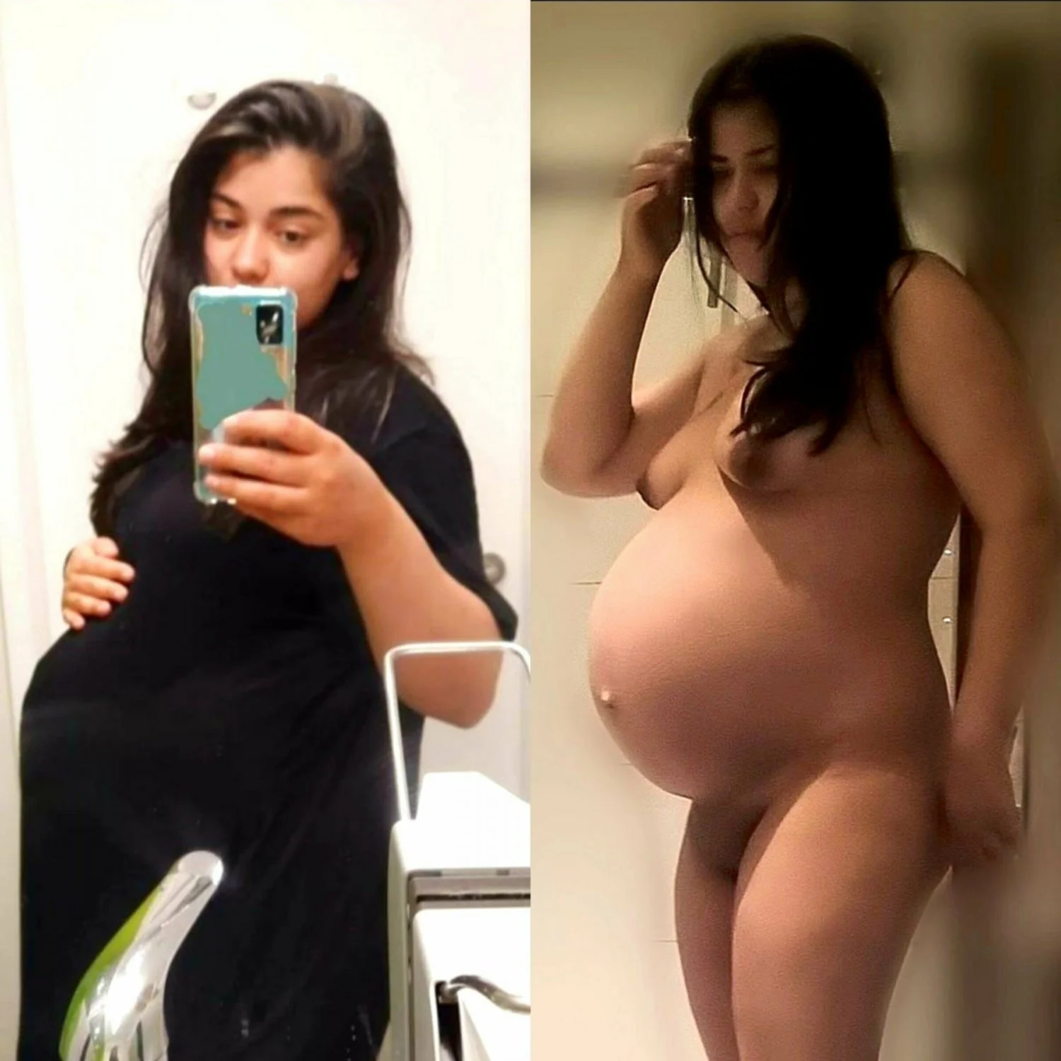Preggo Arab Wife image 13