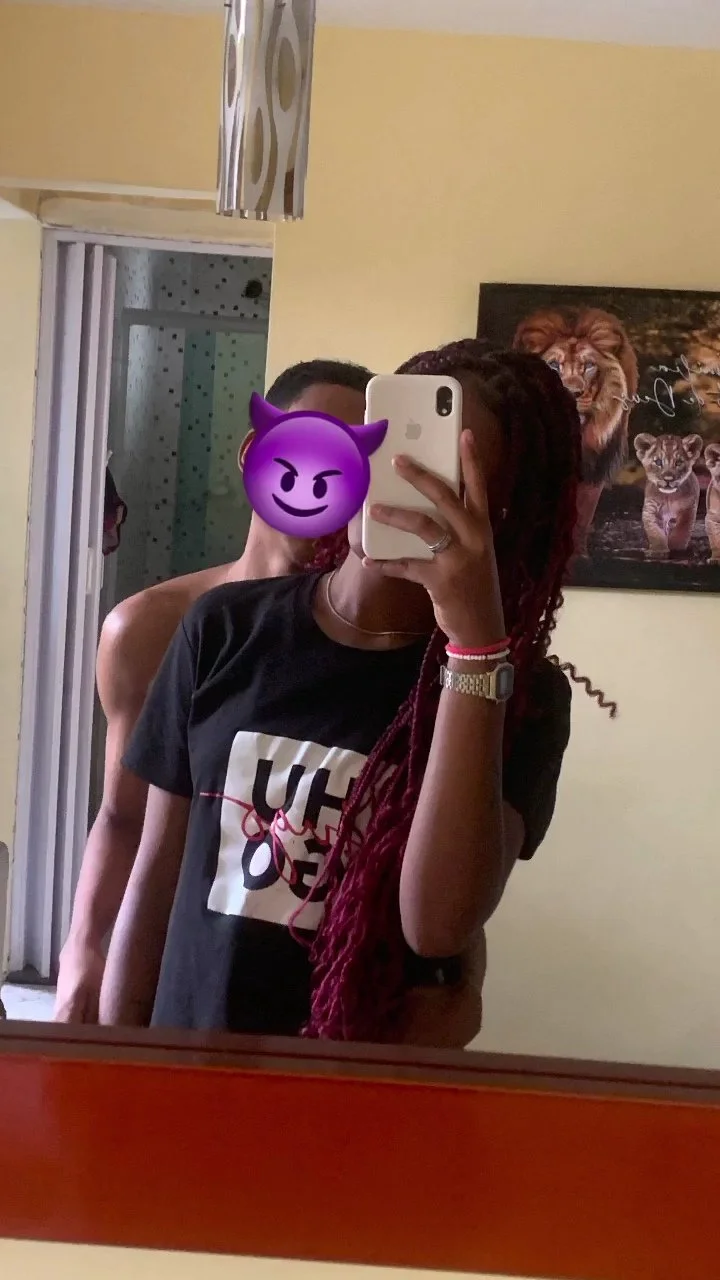Novinha pretinha baixa renda com namorado main image
