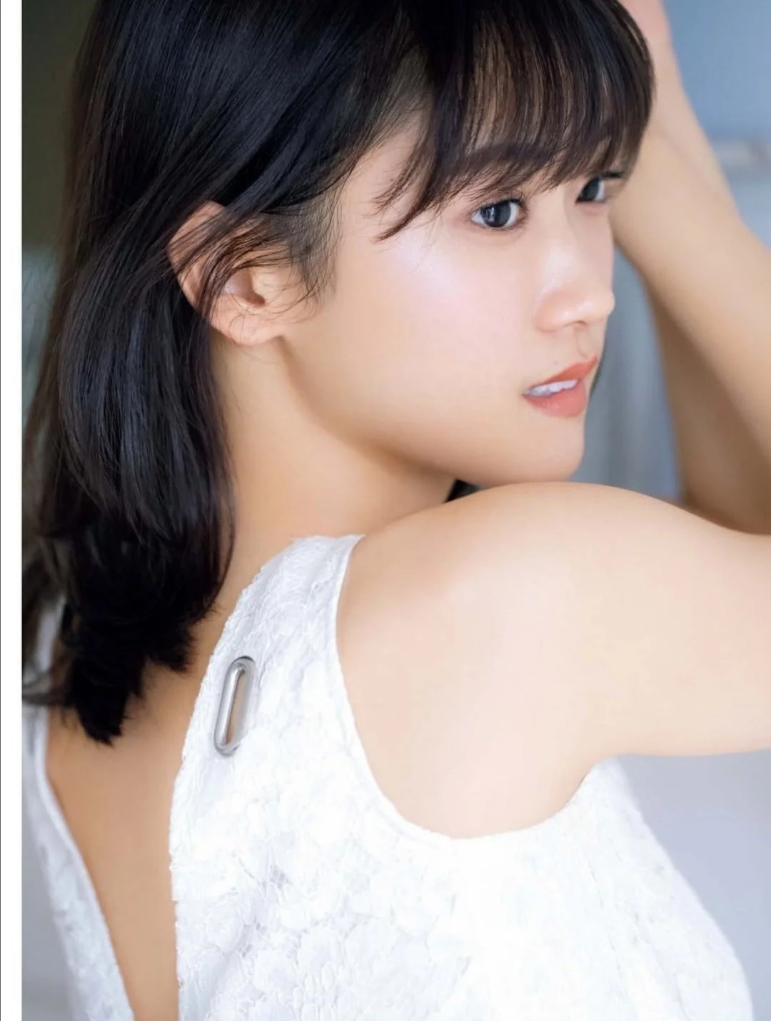🔚Japanese　顔抜き　元アナウンサー　嶺百花　ソフトエロ　一発やりたい image 22