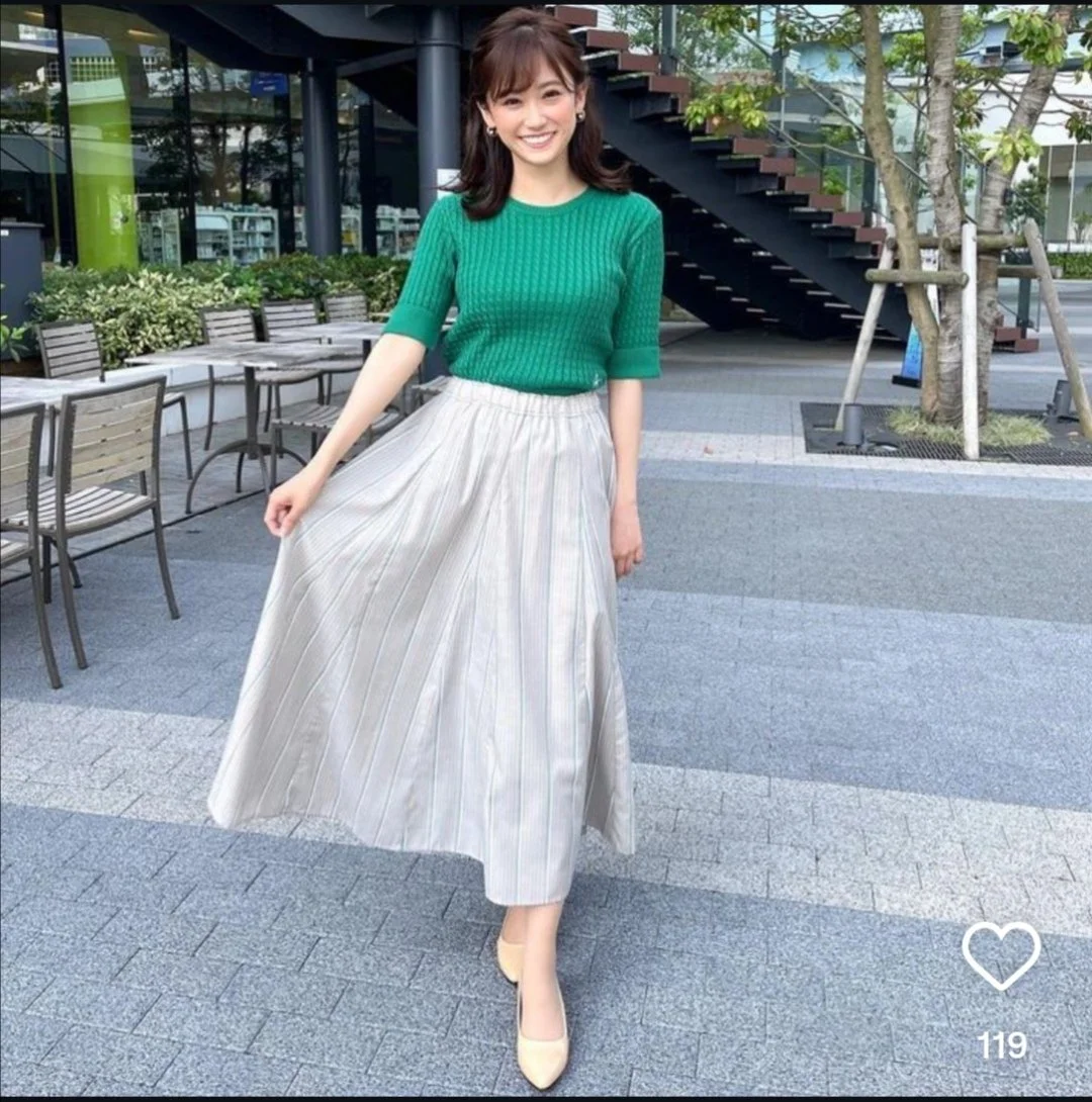 🔚Japanese　顔抜き　元アナウンサー　嶺百花　ソフトエロ　一発やりたい image 9