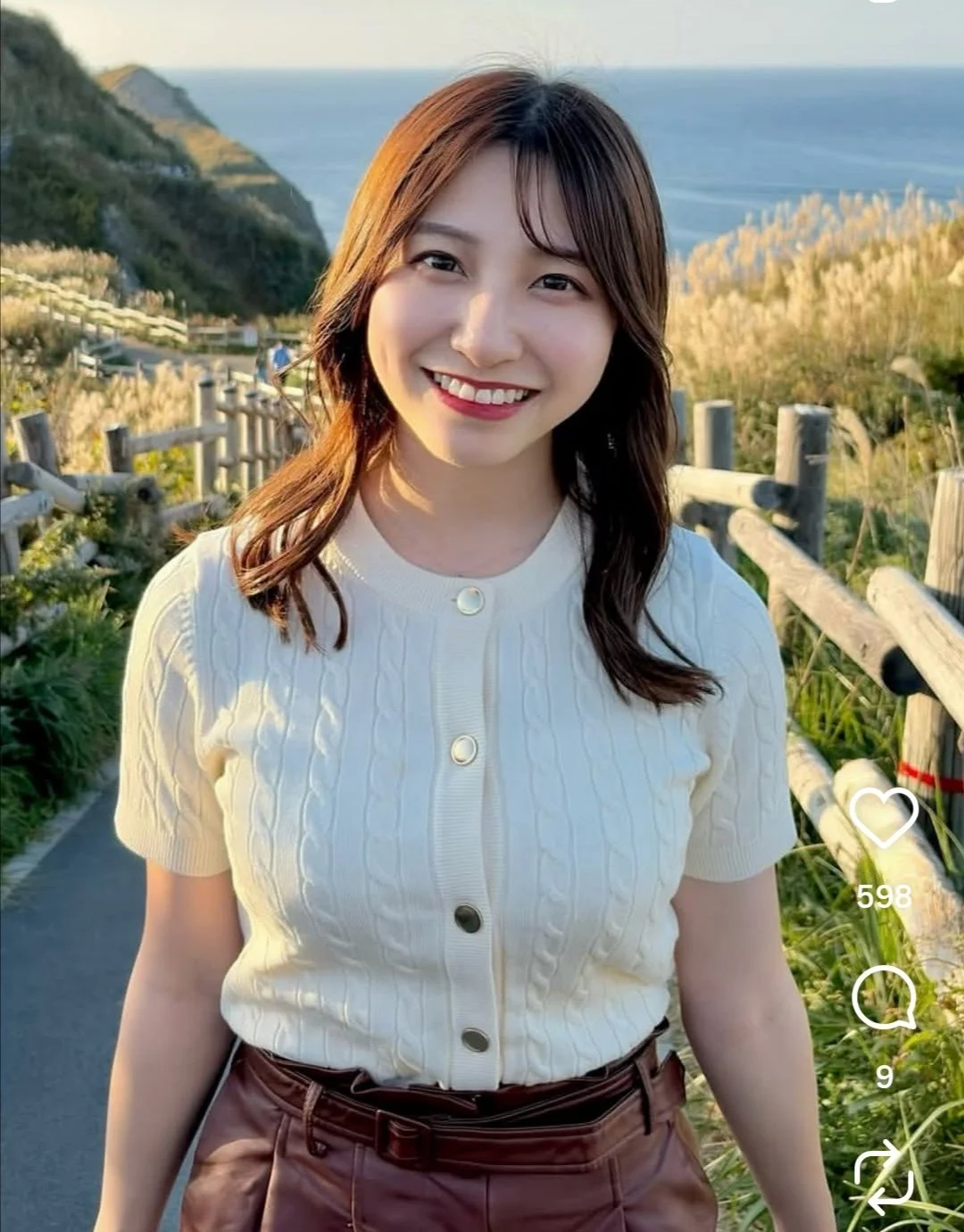 🔚Japanese　顔抜き　アナウンサー　竹井愛乃　ソフトエロ　一発やりたい image 8