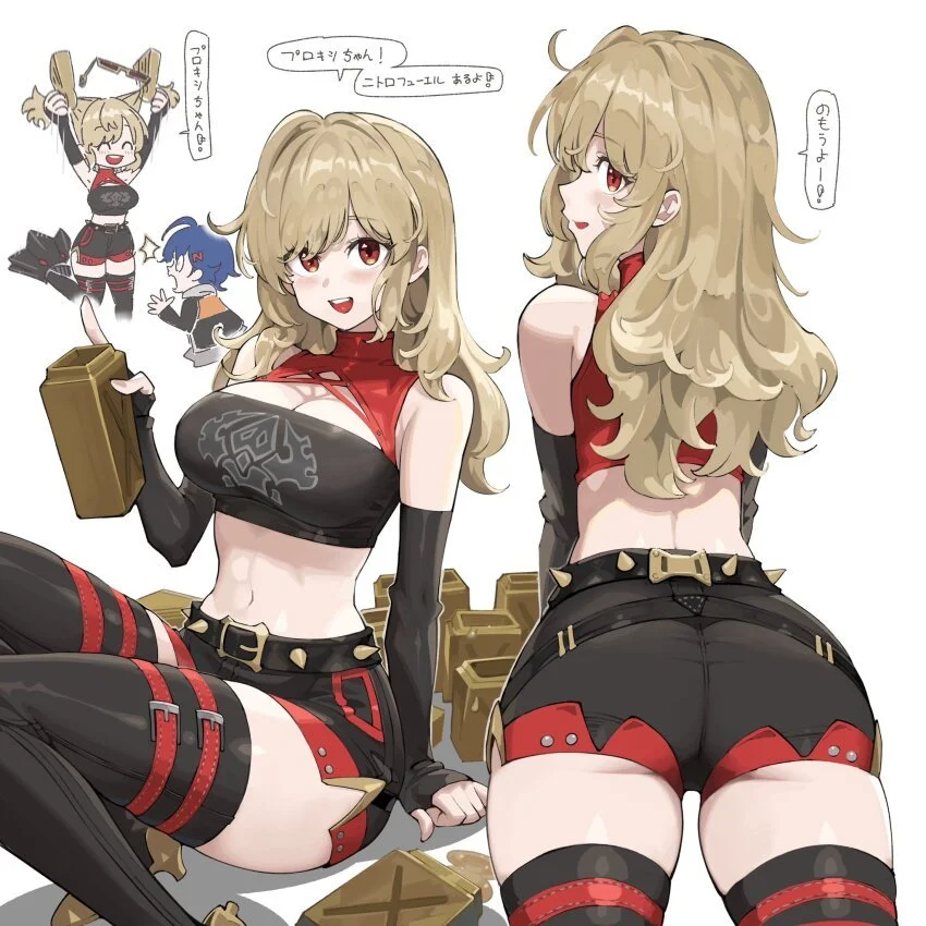 Horniest Biker Girl "Burnice" From ZZZ "Zenless Zone Zero" 🔥 image 4