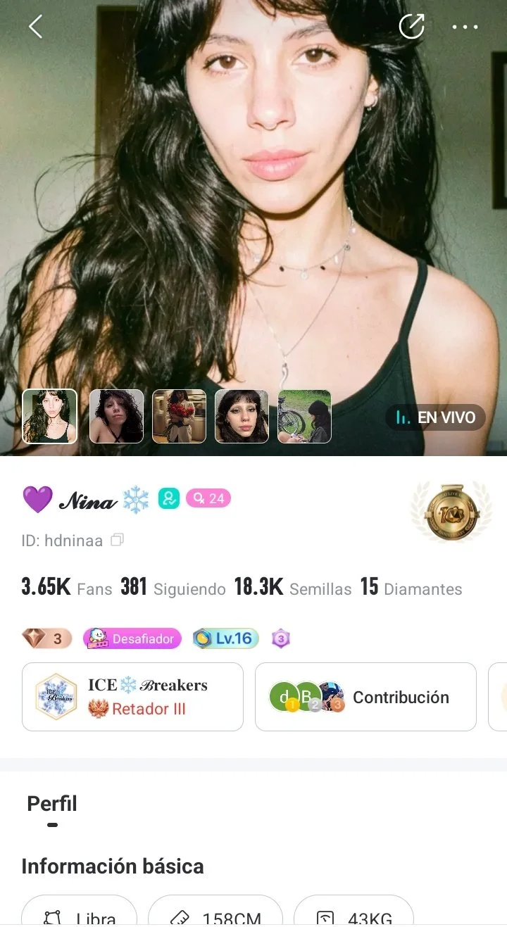 Bigo live - Nina main image