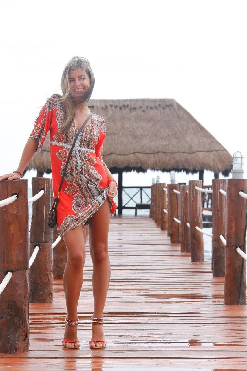 Beautiful girlfriend posing on nudist resort II image 40