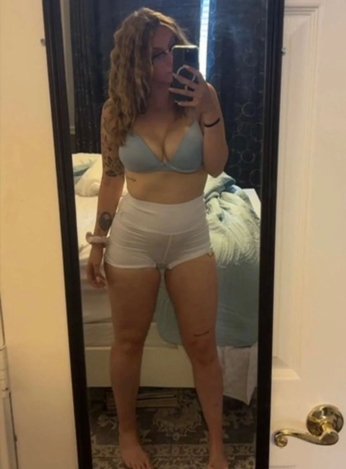 Hot Blonde Canadian Tatted Slut Angelina image 2