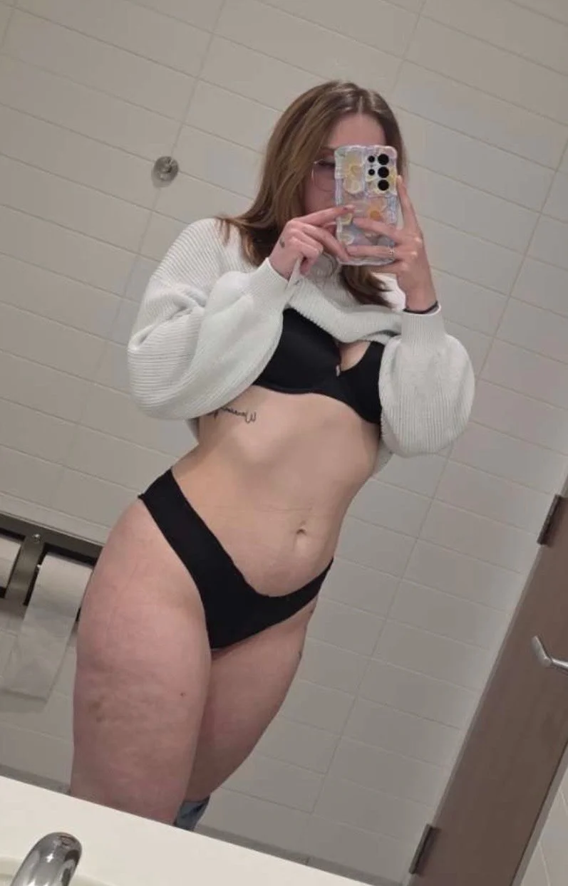 Hot Blonde Canadian Tatted Slut Angelina image 9