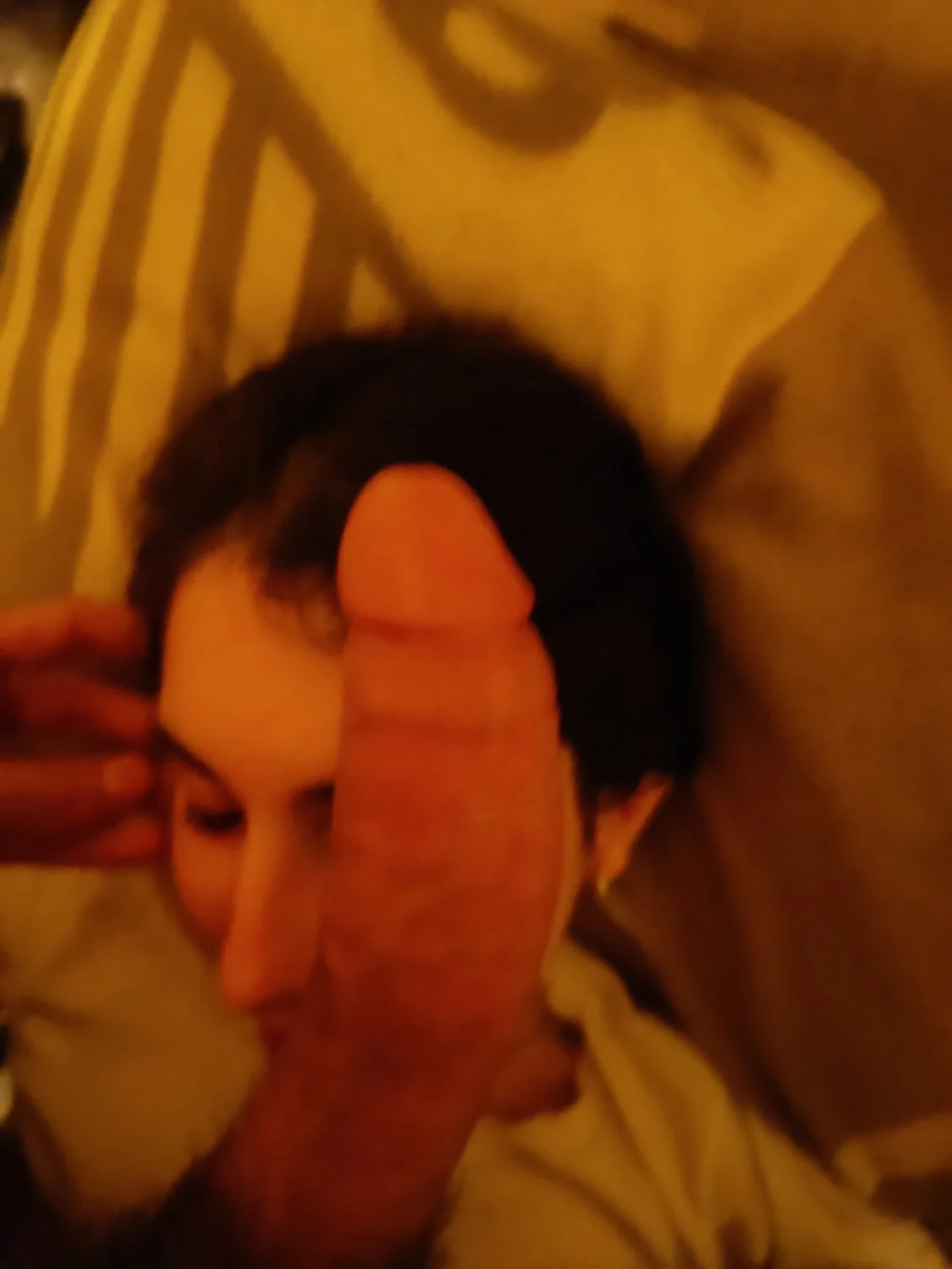 Spanish amateur slut sucks balls of a Spanish Bwc main image