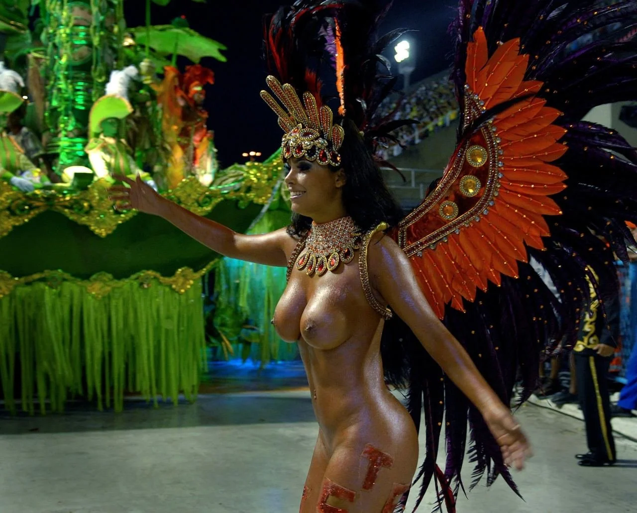 Public disco boobs image 5