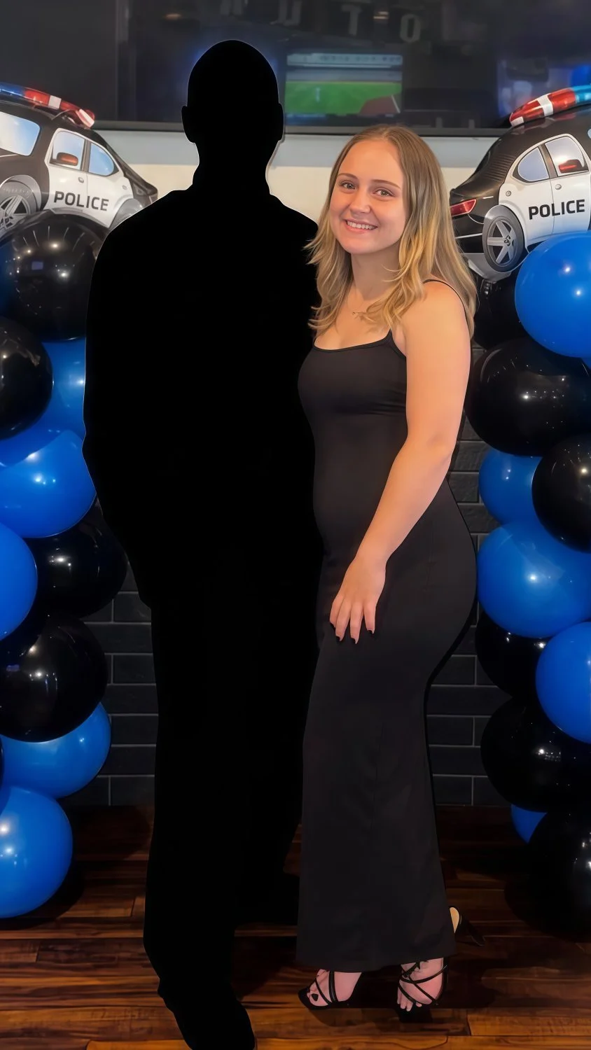 My petite MILF cousin curves in black dress 🥵 image 4
