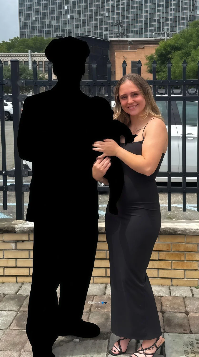 My petite MILF cousin curves in black dress 🥵 image 8