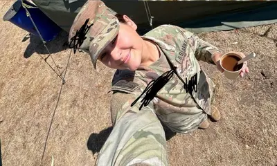 Army slut with big ass cover image
