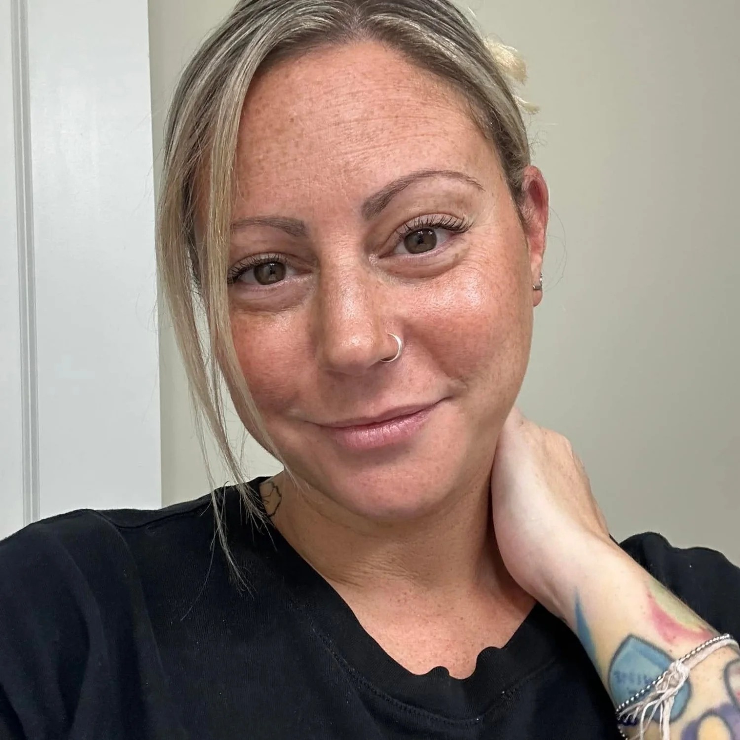 Tatted Pawg milf has a pretty cumface image 6