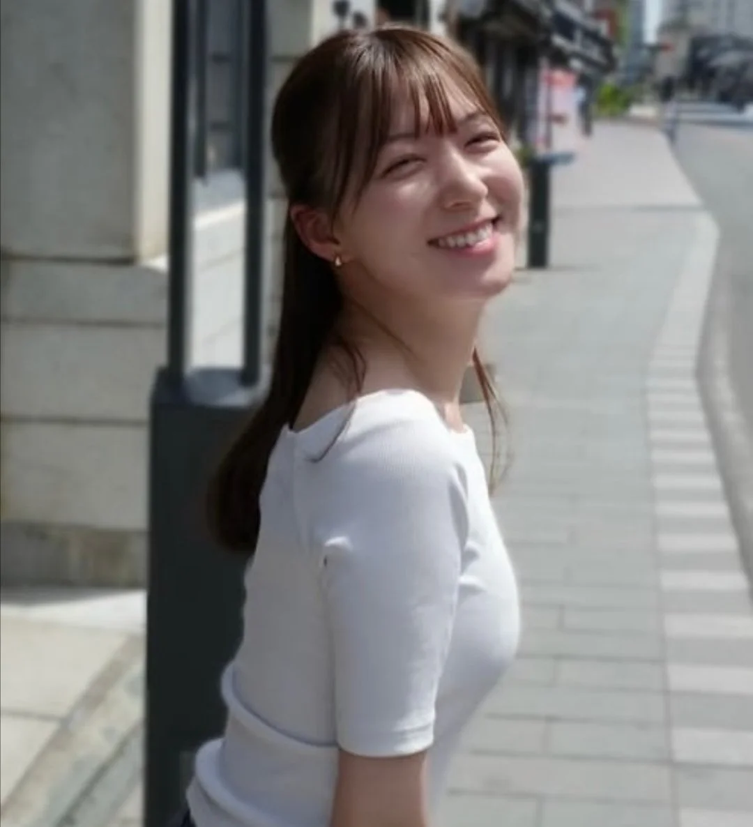 🔚Japanese　顔抜き　キャスター　阿部華也子　ソフトエロ　一発やりたい image 25