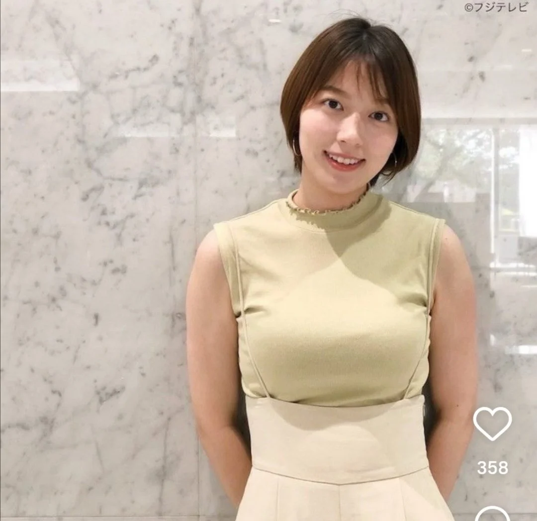 🔚Japanese　顔抜き　キャスター　阿部華也子　ソフトエロ　一発やりたい image 5