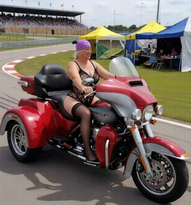 Part 2 Chubby swinger wife MaryBeth Gassman nude and outdoors in public image 22