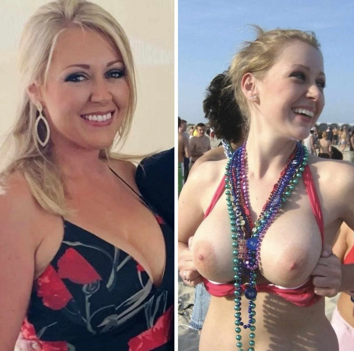 When you find the clip to go with the pic of Nicole’s big tits main image