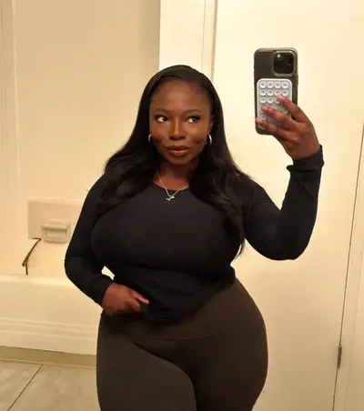 Thick ebony babe in love with a white guy cover image