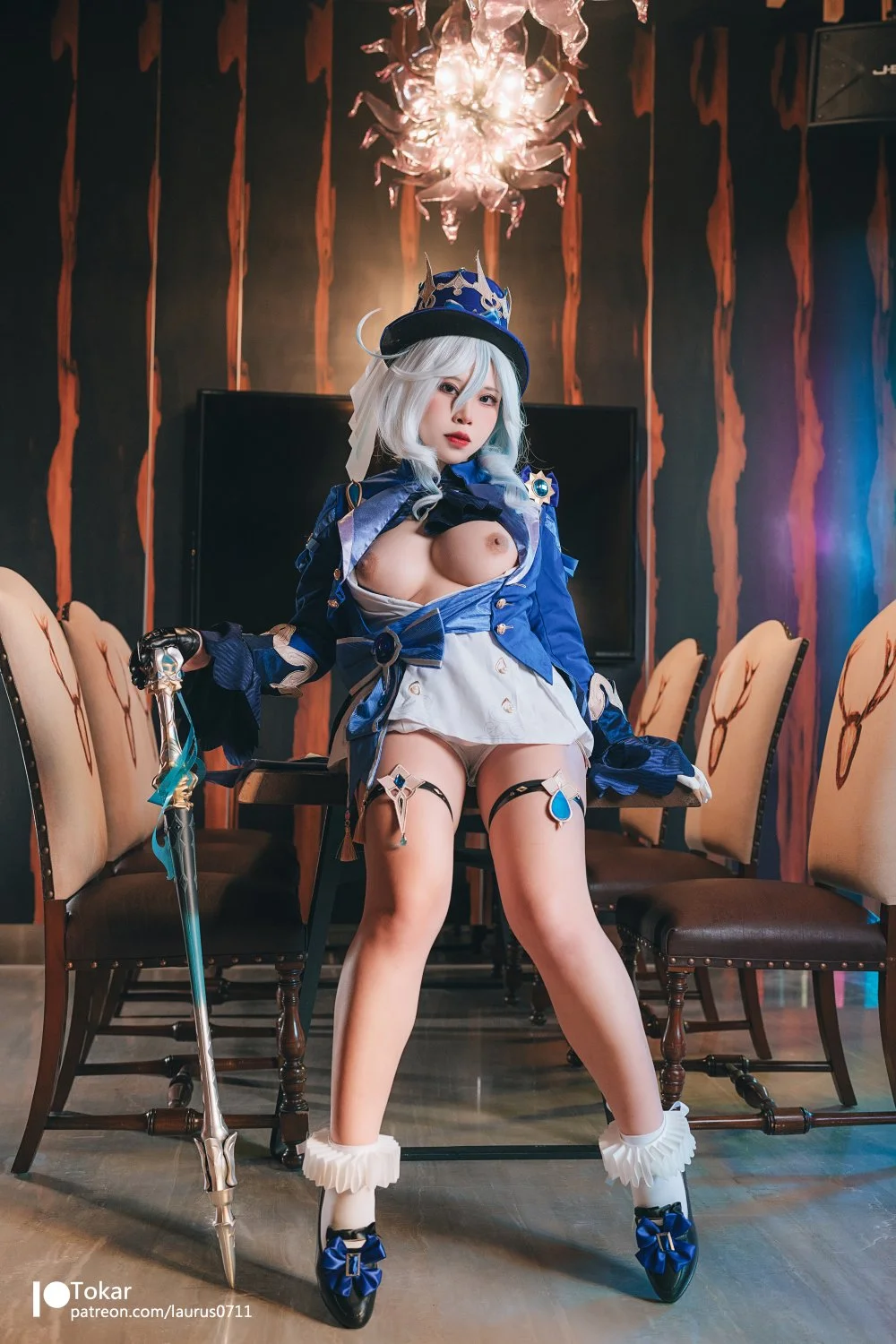 Tokar (laurus0711) cosplay Furina - Genshin Impact image 9