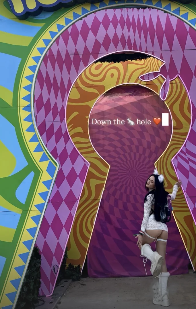 mixed asian rave slut showing ass image 17