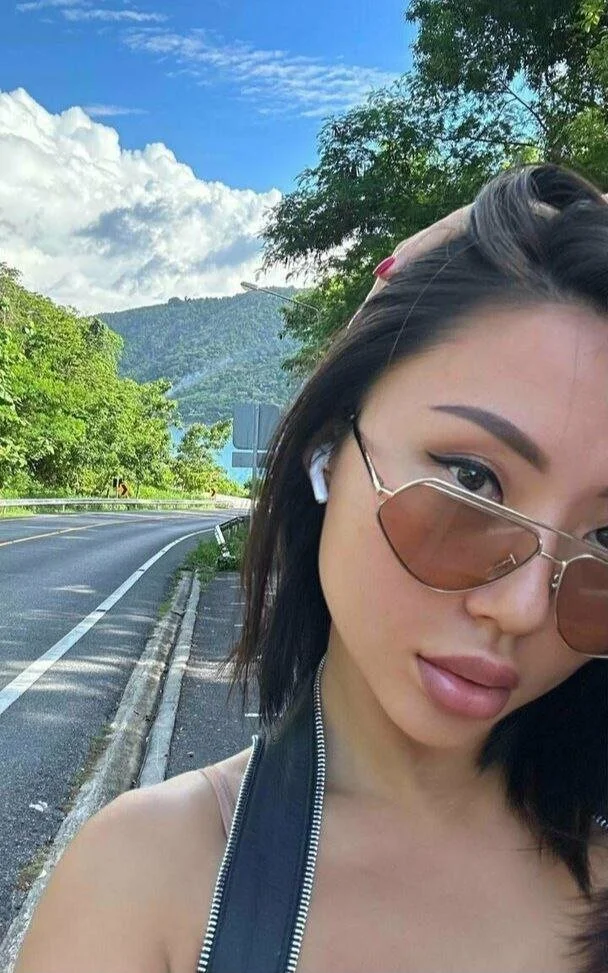 Lina Asian gorgeous model taking bwc deep Leaks image 1