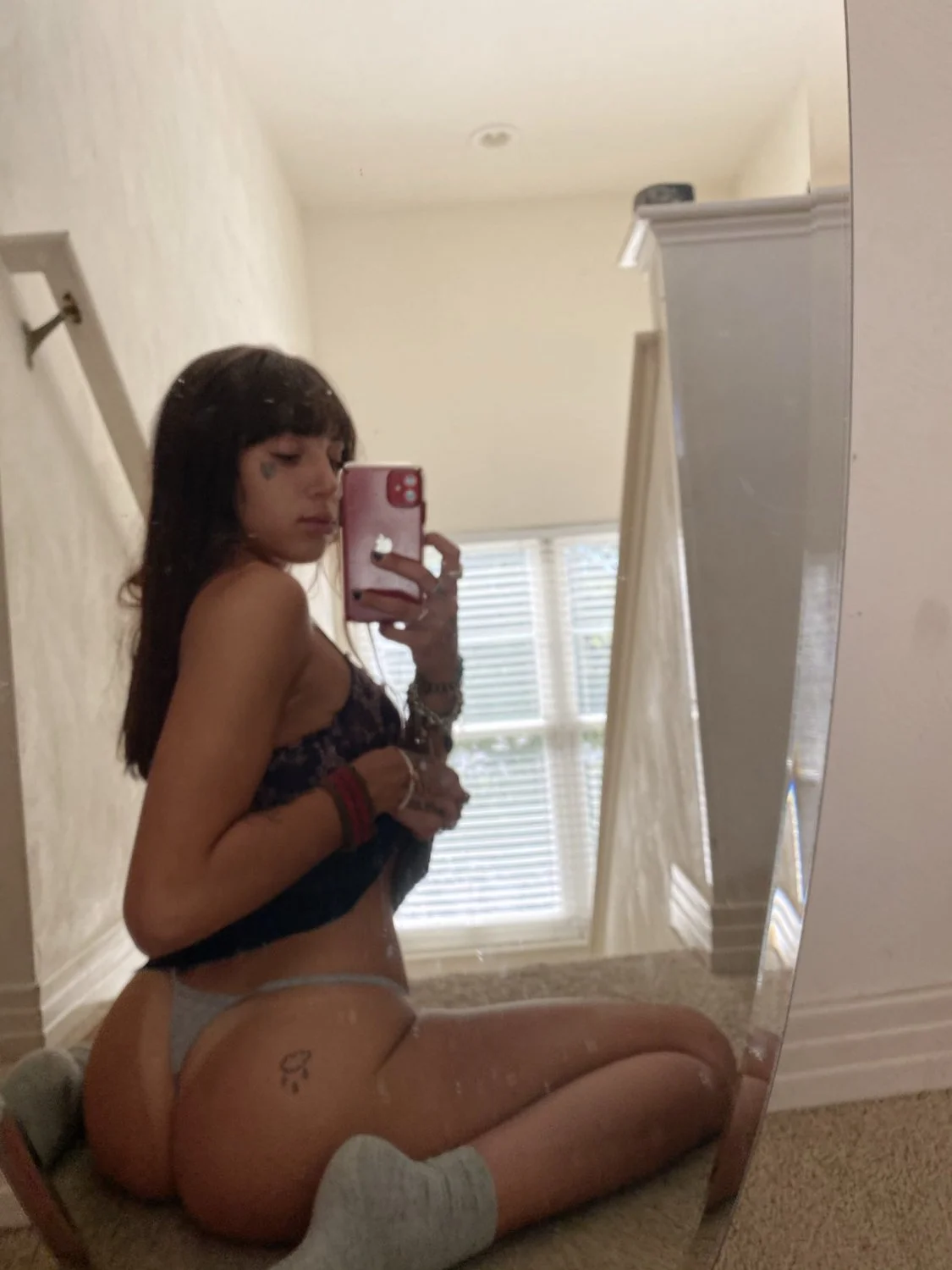 Tatted whore Alyssa showing off her ink image 7