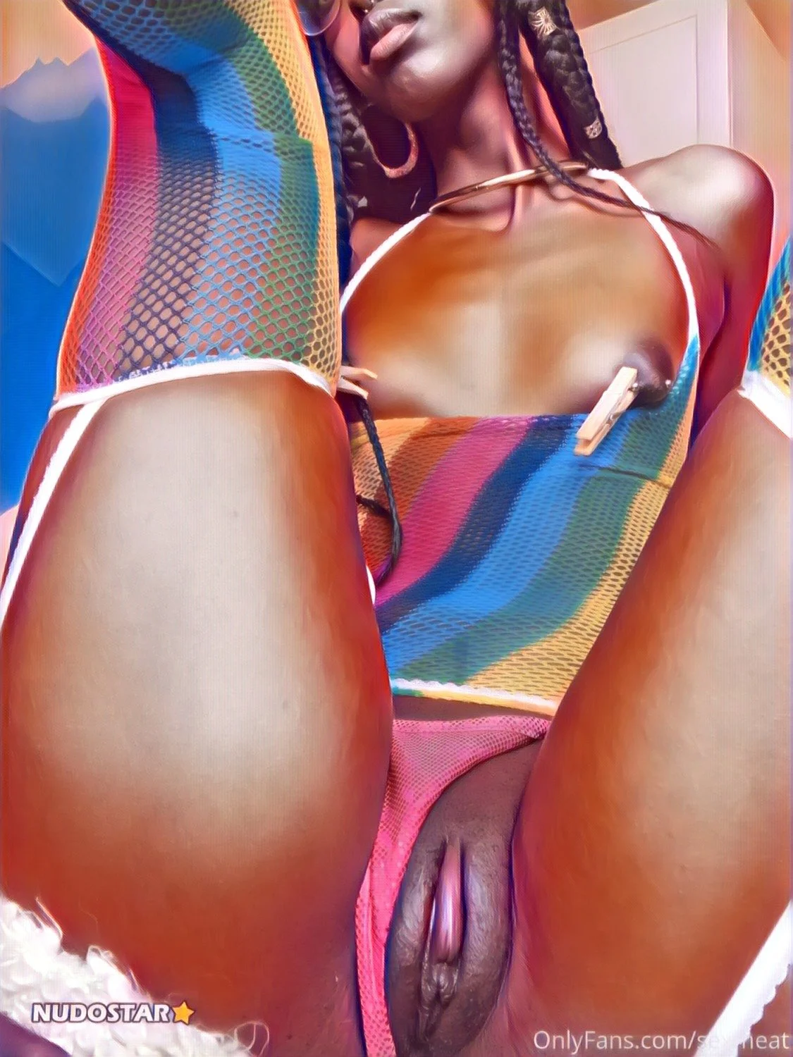 Black Ebony maravilhosa em Cartoon e real image 13