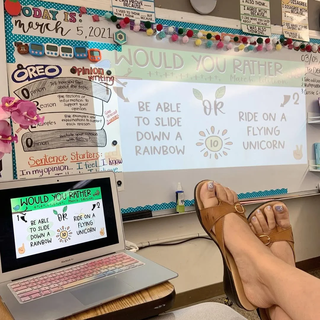 Cute Teacher With Pretty Feet main image