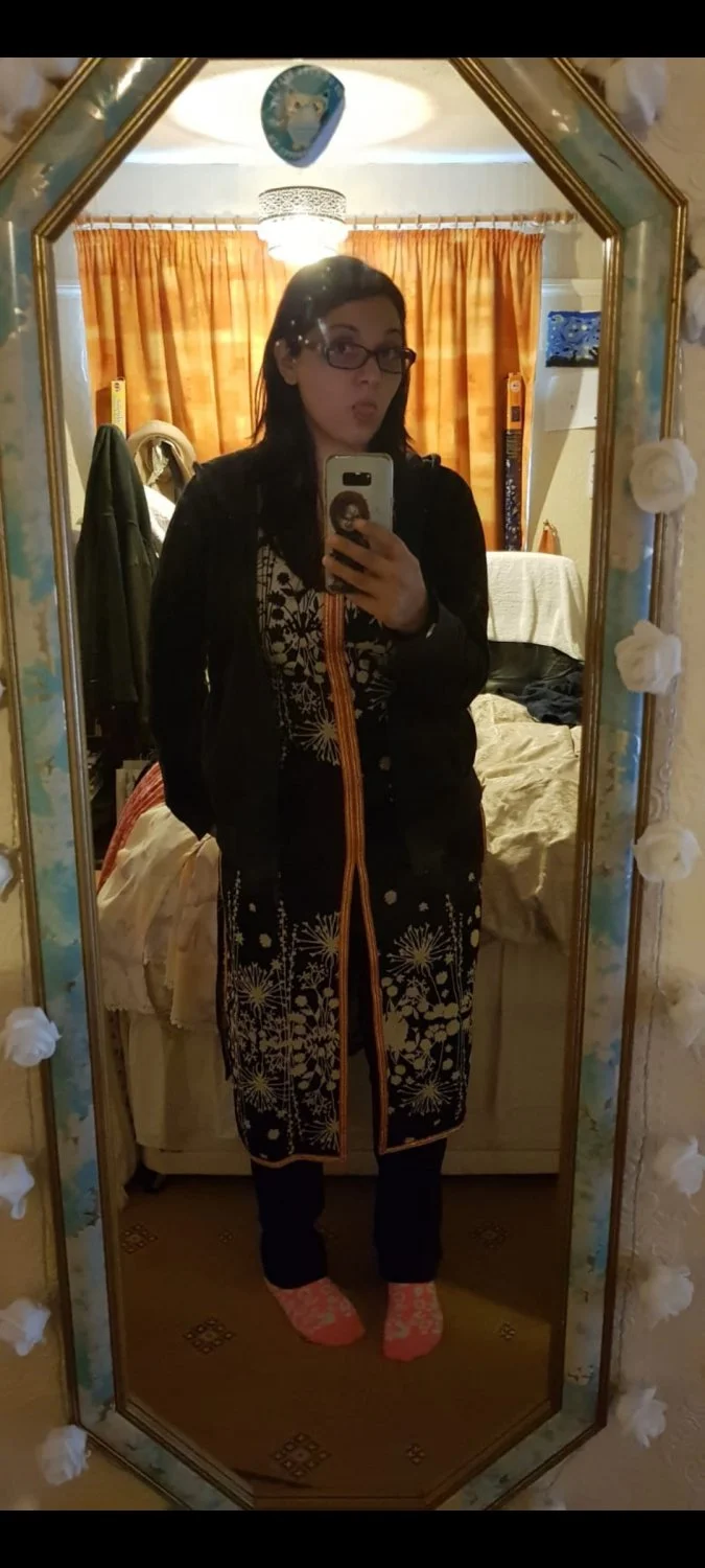 Muslim paki milf Salma nudes leaked (skinny and fat 5 year dif) image 10