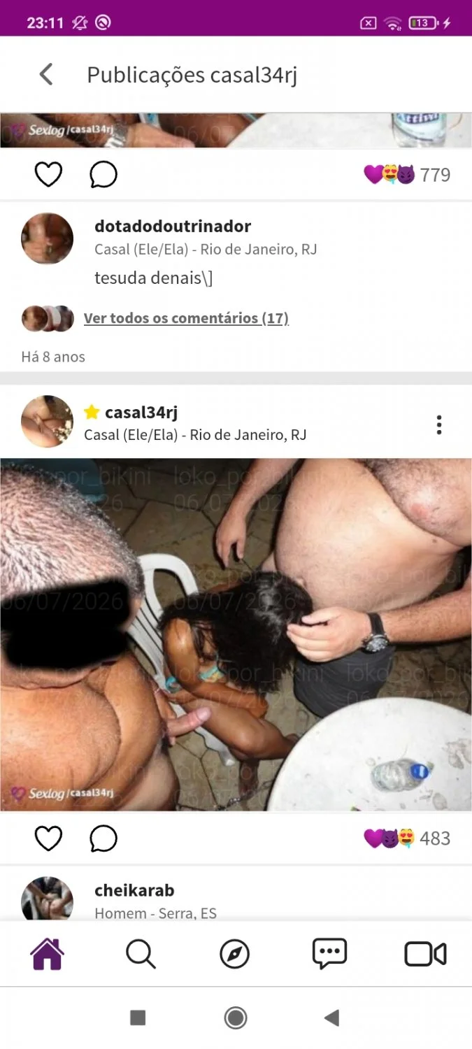 Essa putinha de corno é demais! Alguém com mais material? image 19