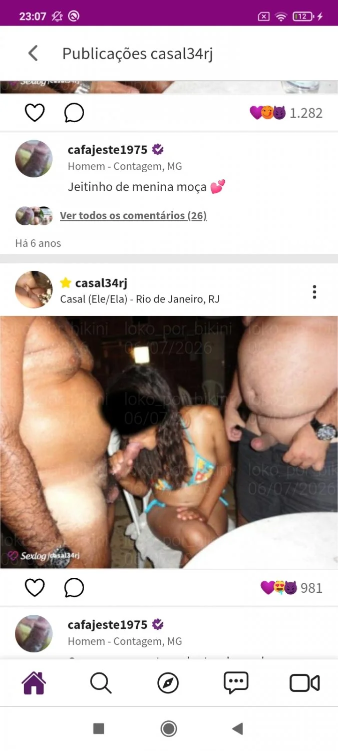 Essa putinha de corno é demais! Alguém com mais material? image 2