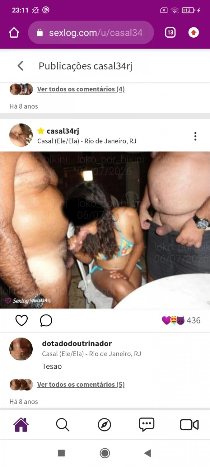 Essa putinha de corno é demais! Alguém com mais material? image 7