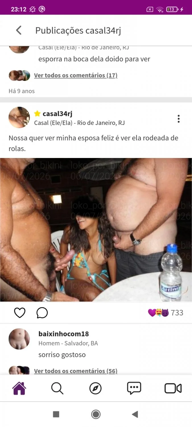 Essa putinha de corno é demais! Alguém com mais material? image 8