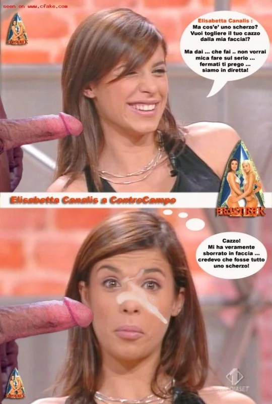 Elisabetta Canalis fake cumshot image 5