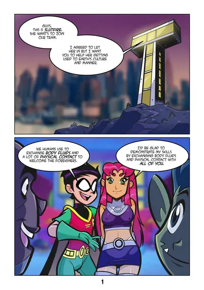 Titans Go! XII (All characters are 18+) cover image