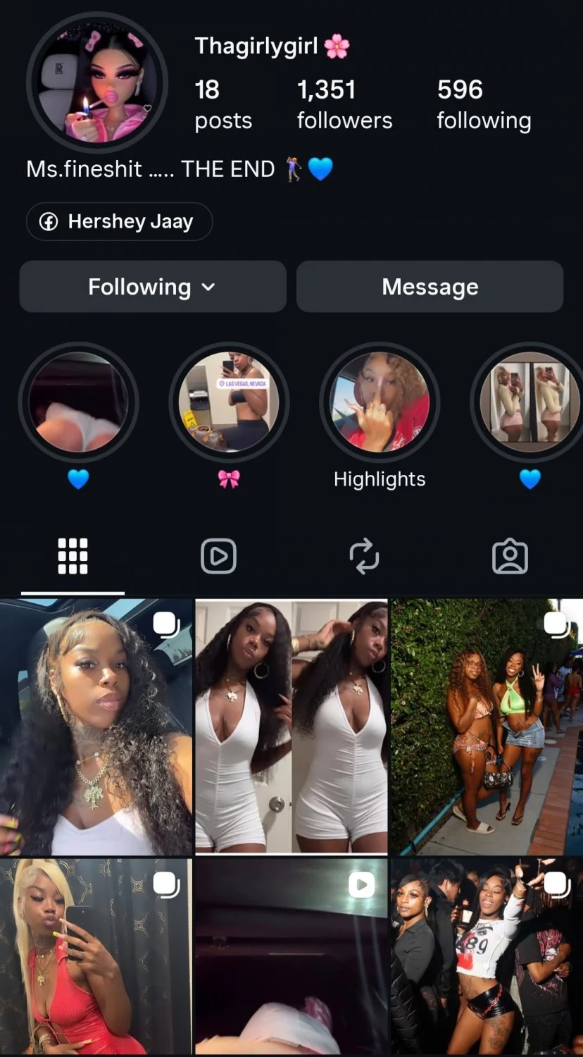 Black instagram thot from Richmond Virginia puts out after a few dms image 7