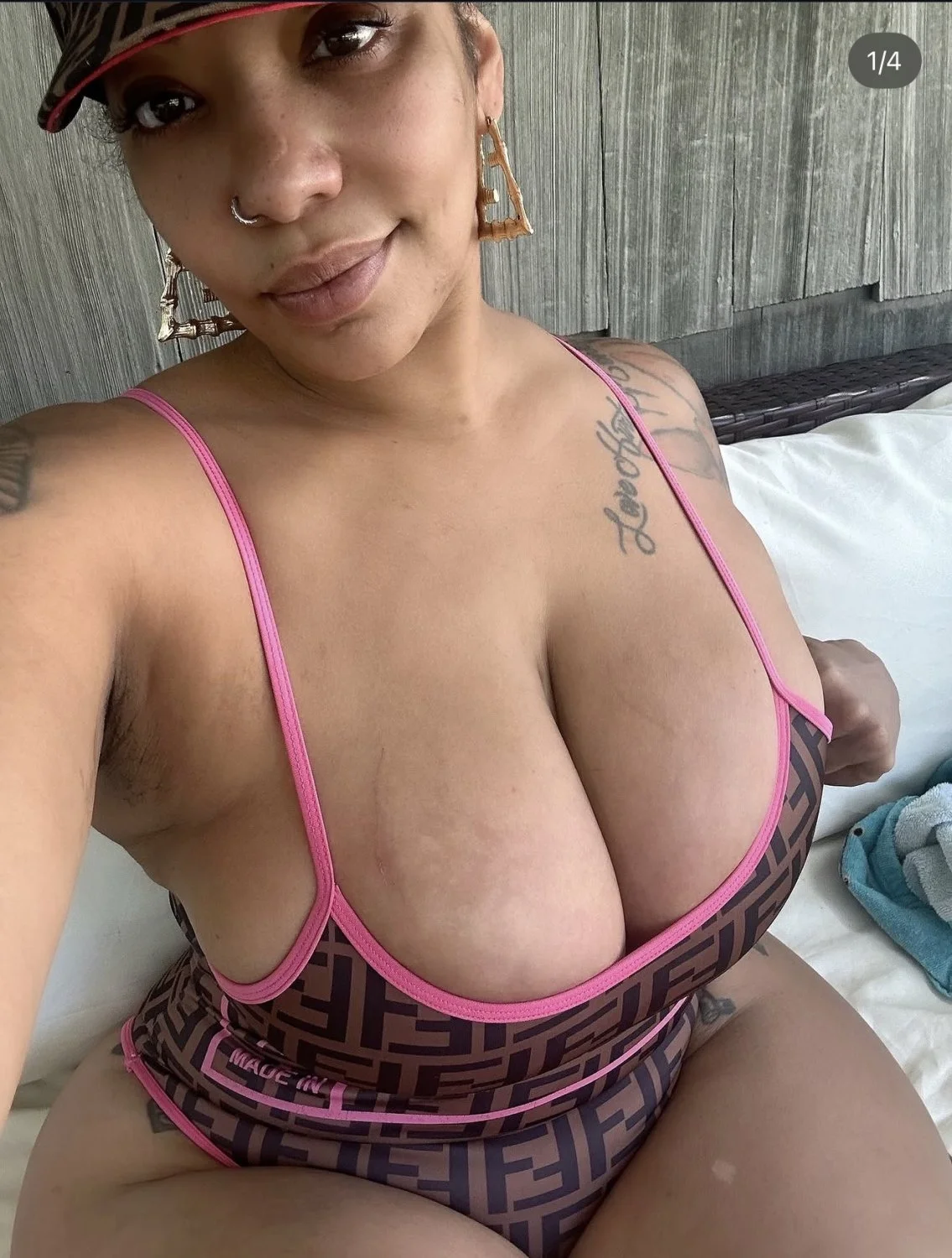 Cleavage n Ebony Butt!! image 10