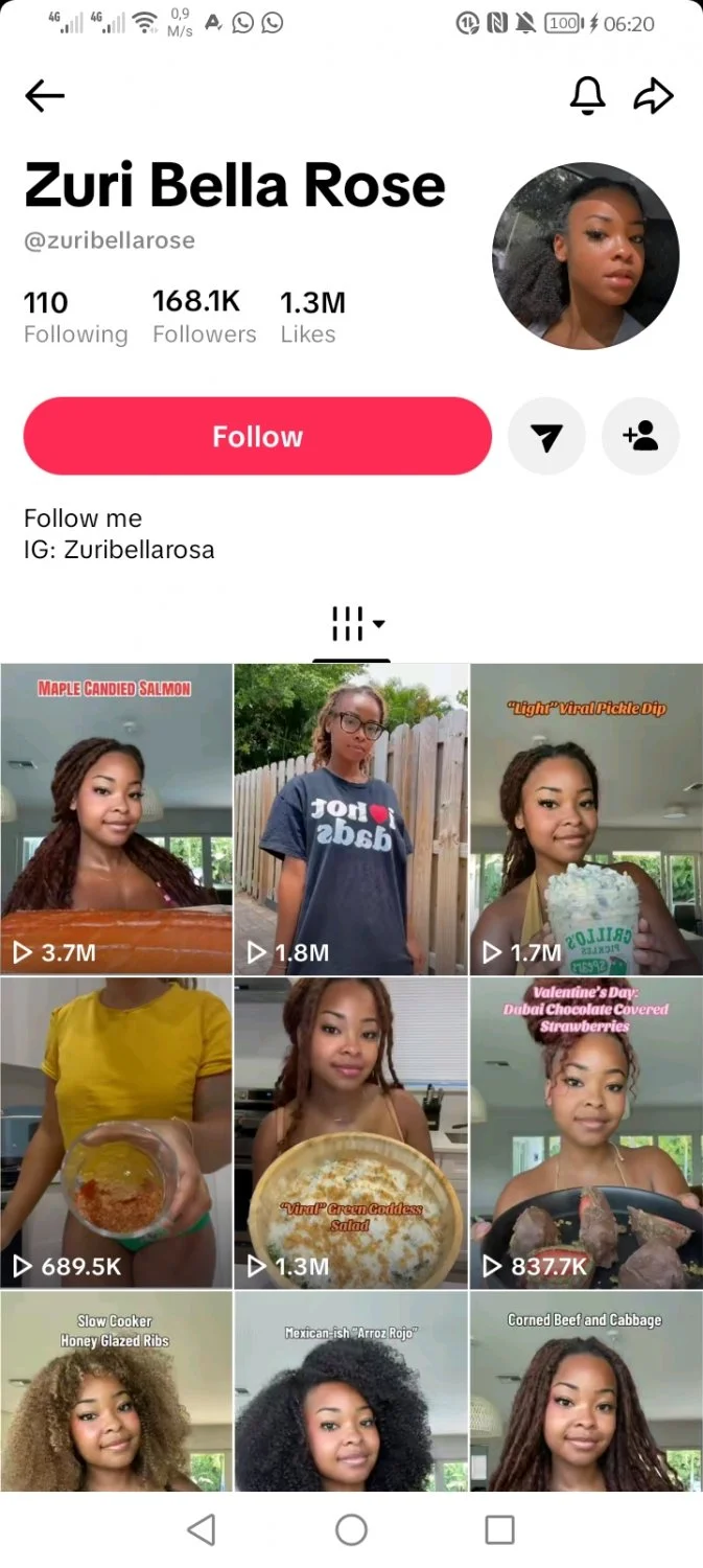 Ebony Boobs Zuri Bella Rose image 4