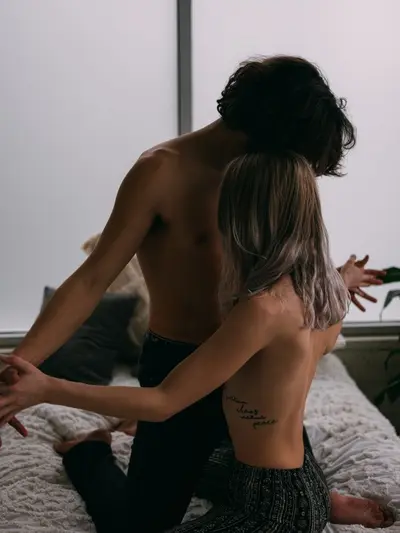 Hot couple boudoir cover image