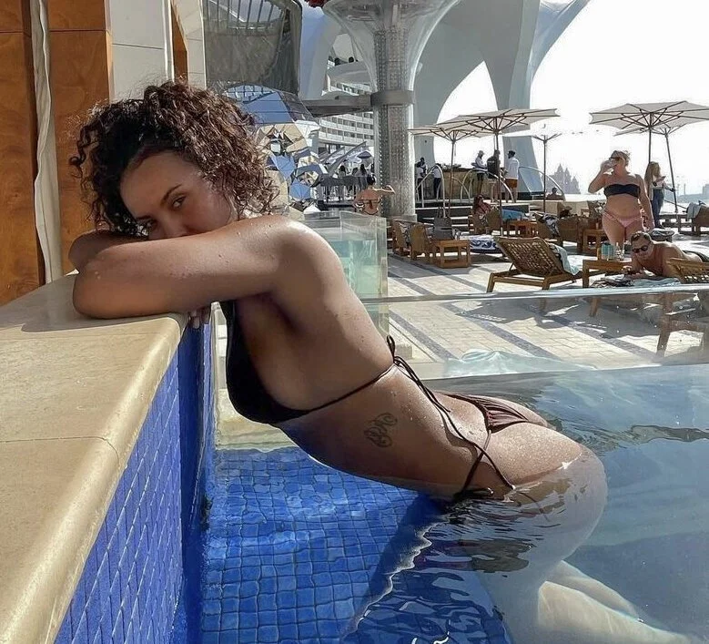 Maya Jama Hot as Fuck Insta Baddie gets Cocked in Bikini 💯🔥🔥😳😳✊🏾🍆💦💦 image 13