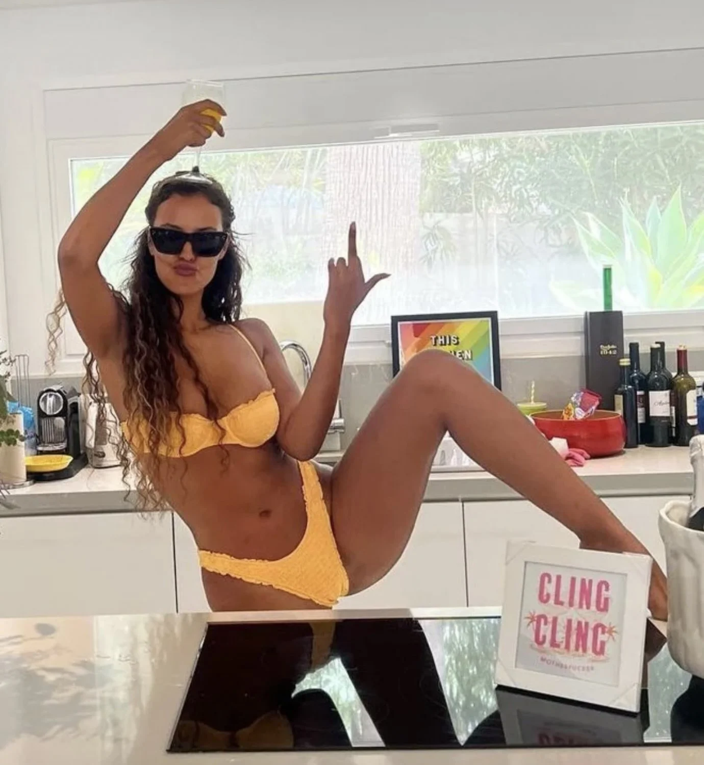 Maya Jama Hot as Fuck Insta Baddie gets Cocked in Bikini 💯🔥🔥😳😳✊🏾🍆💦💦 image 37